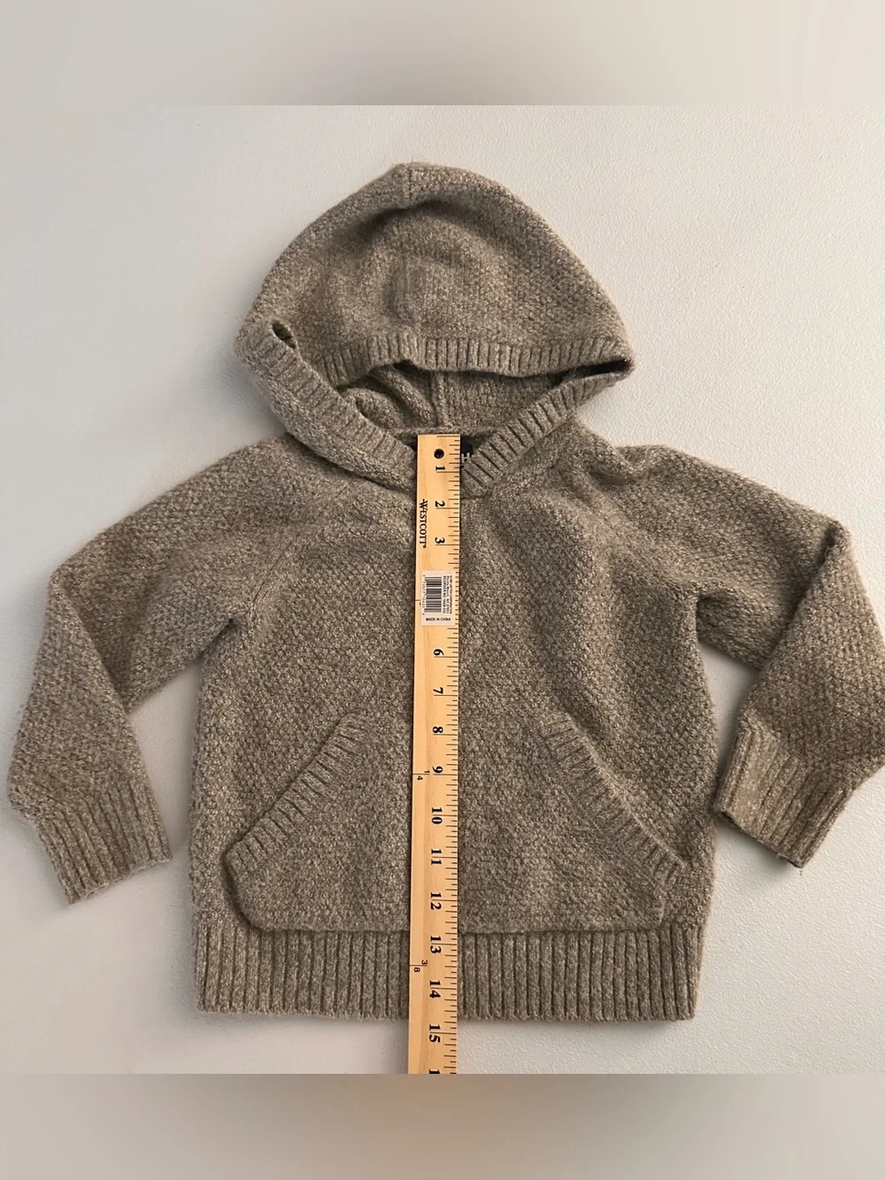OshKosh B'gosh Toddler Gray Cowl Neck Knit Sweater